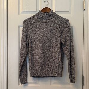 Karen Scott Heather Gray Turtleneck Sweater